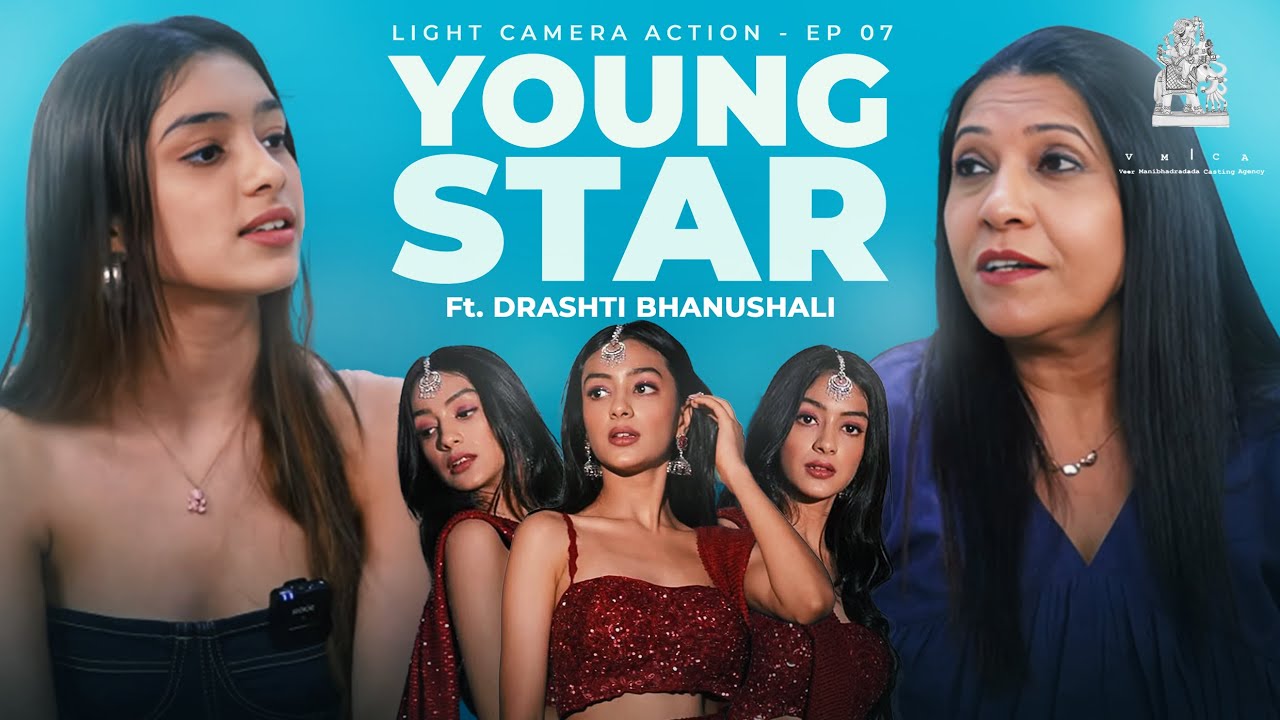 Drashti Bhanushali ✨Shares Her Journey: Life as a Young Star | Lights Camera Action