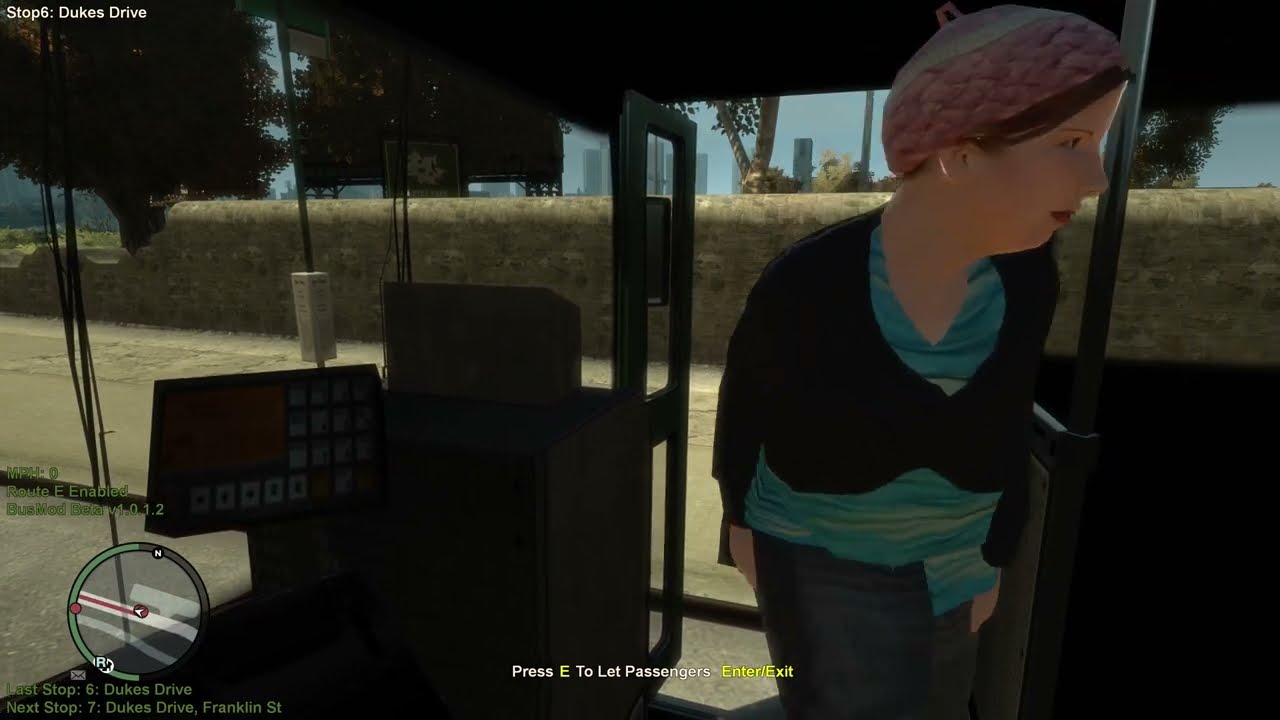 GTAIV BusmodBeta 1.0.1.2 Route E