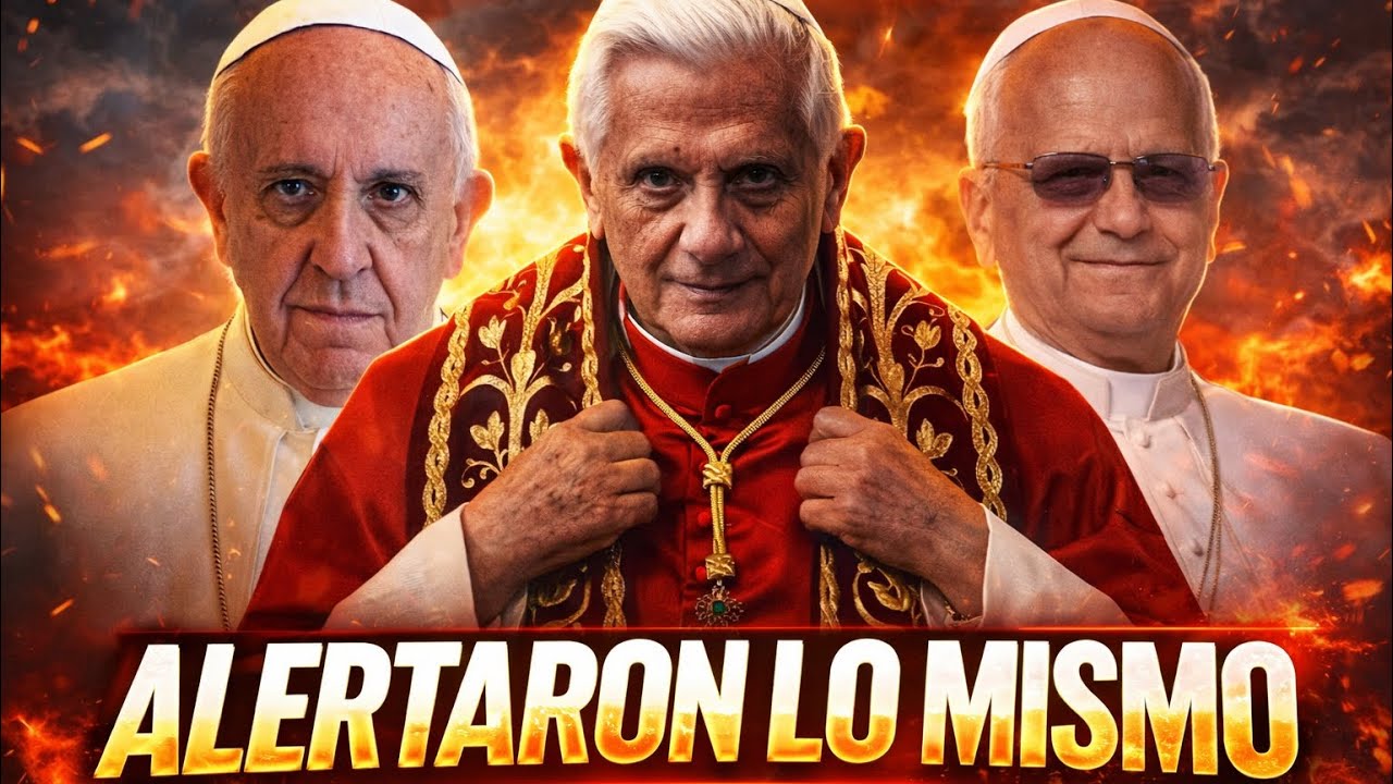 🚨 LOS PAPAS BENEDICTO XVI, FRANCISCO Y LEON XIV ALERTARON LO MISMO! EL FUTURO PUEDE CAMBIAR! 🚨