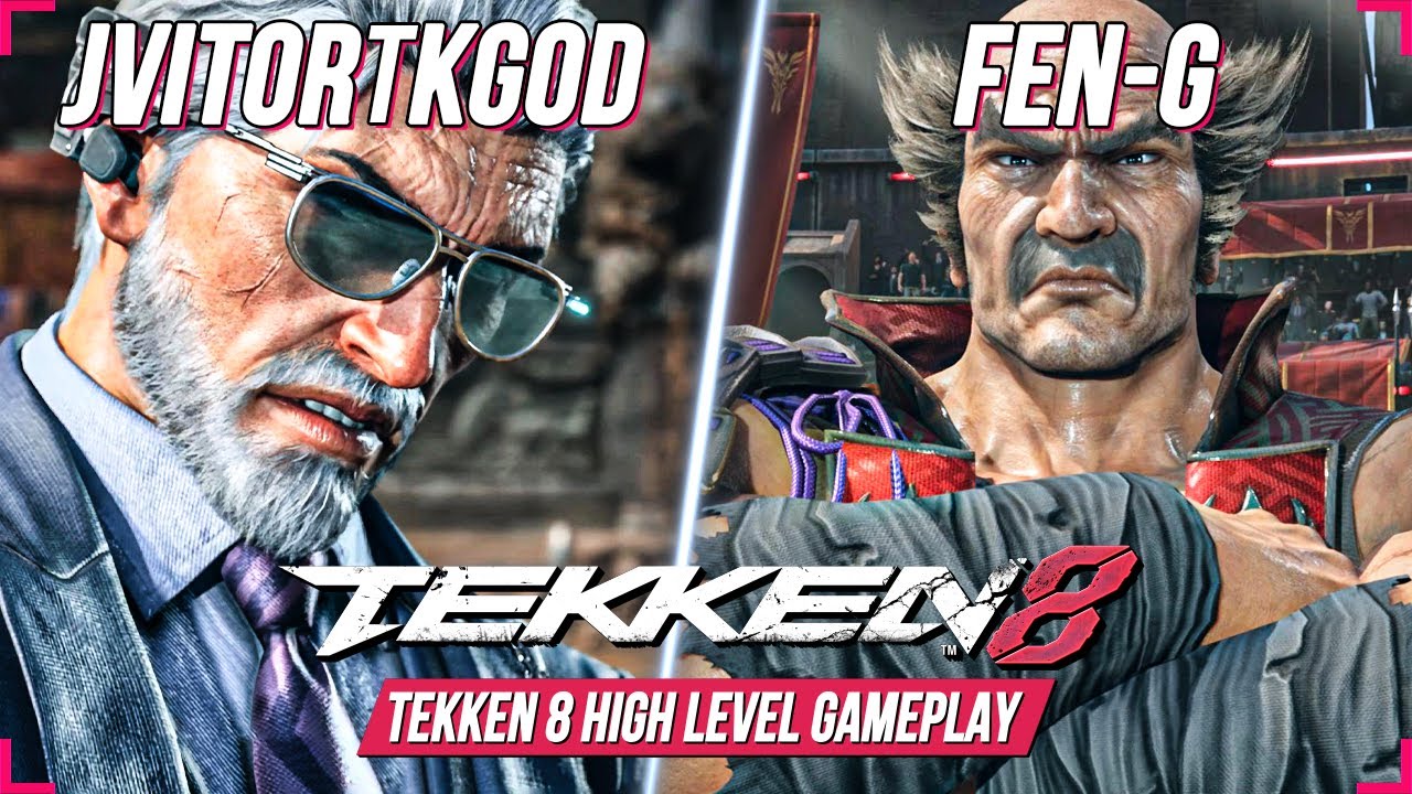 TEKKEN 8 ⚡ JVITORTKGOD (ВИКТОР) против FEN-G (HEIHACHI) 💪 Геймплей высокого уровня T8
