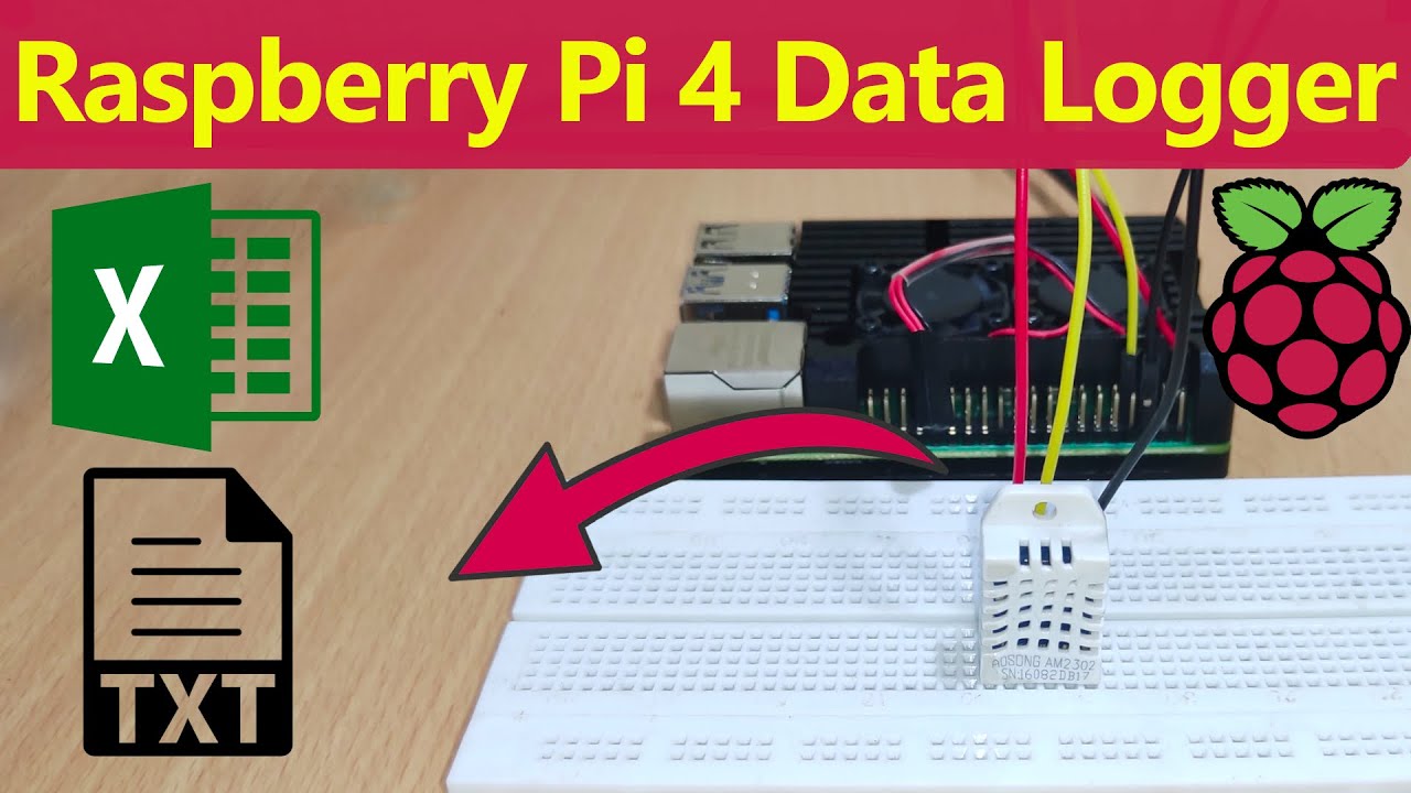 Raspberry Pi 4 Data Logger | DHT11/DHT22 Sensor Data Logger