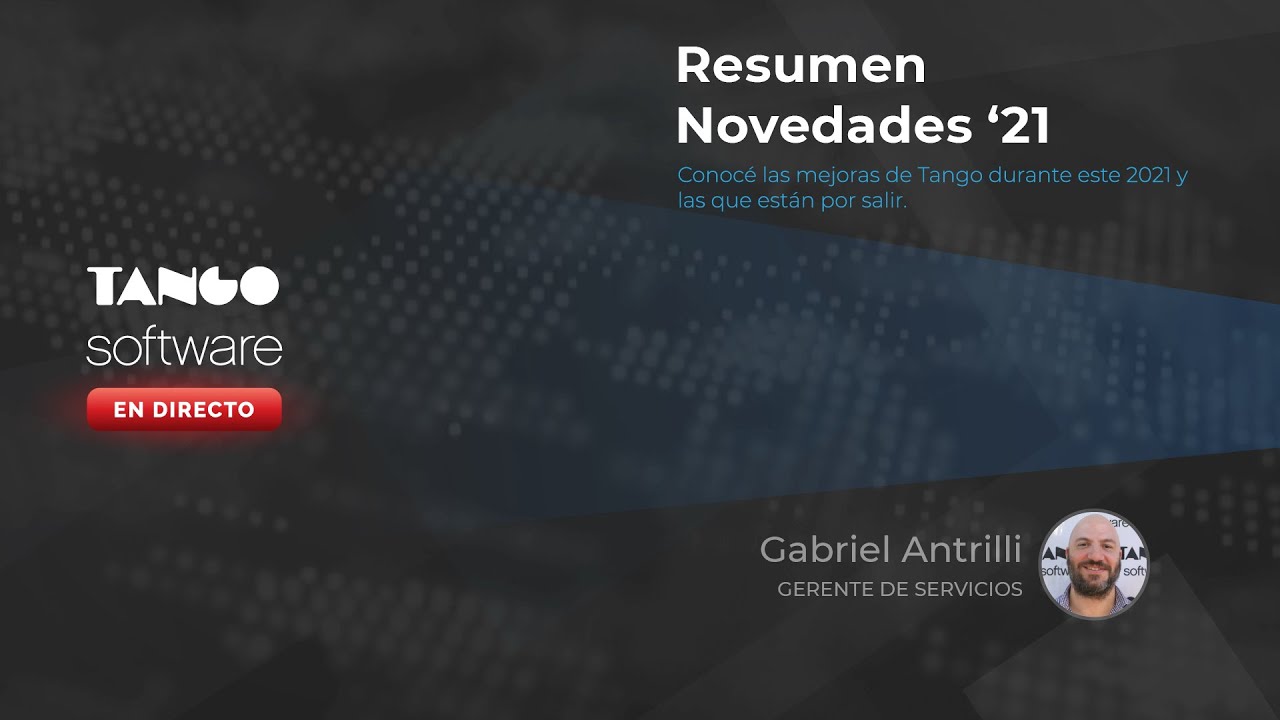 Tango Software - Novedades 2021