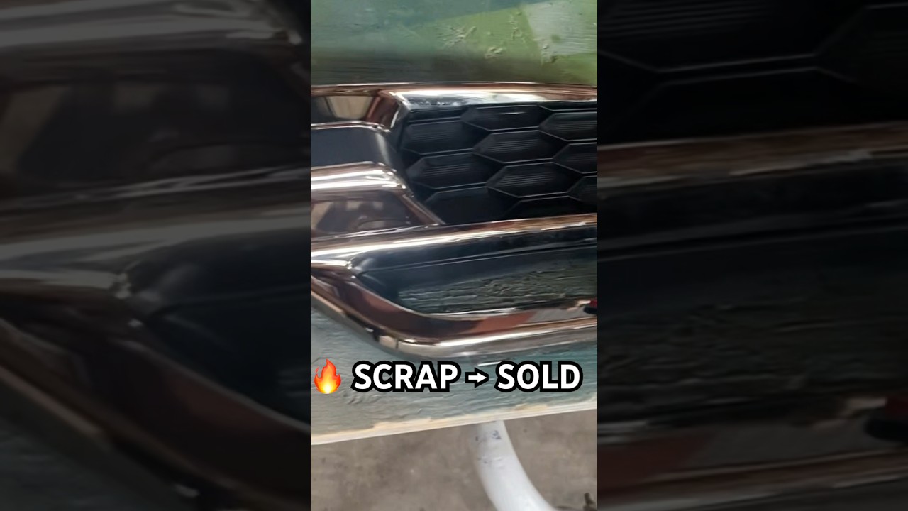 Scrap Car Part Restored & Sold