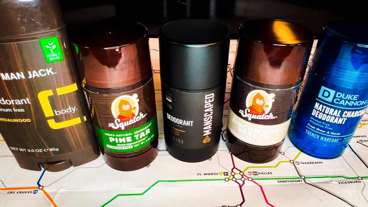 5 Natural Deodorants - RANKED!