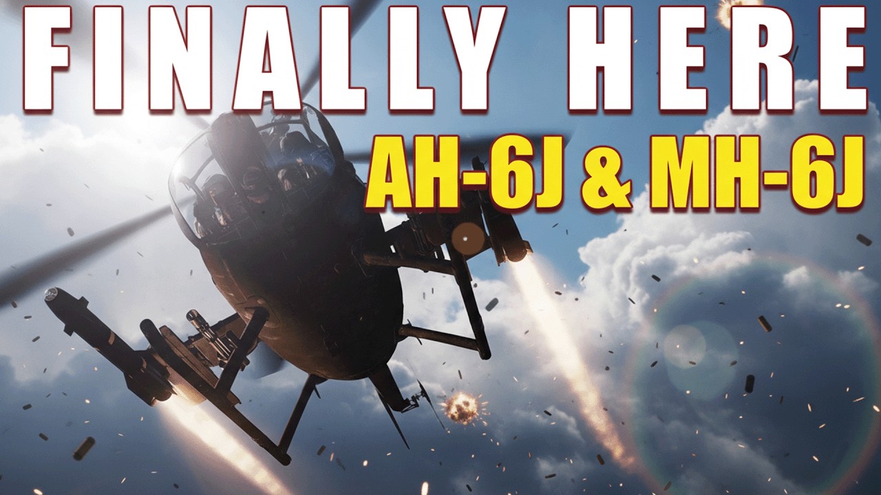 Finally! The Little Bird We've Been Waiting For | FREE AH-6J & MH-6J Mod #dcs