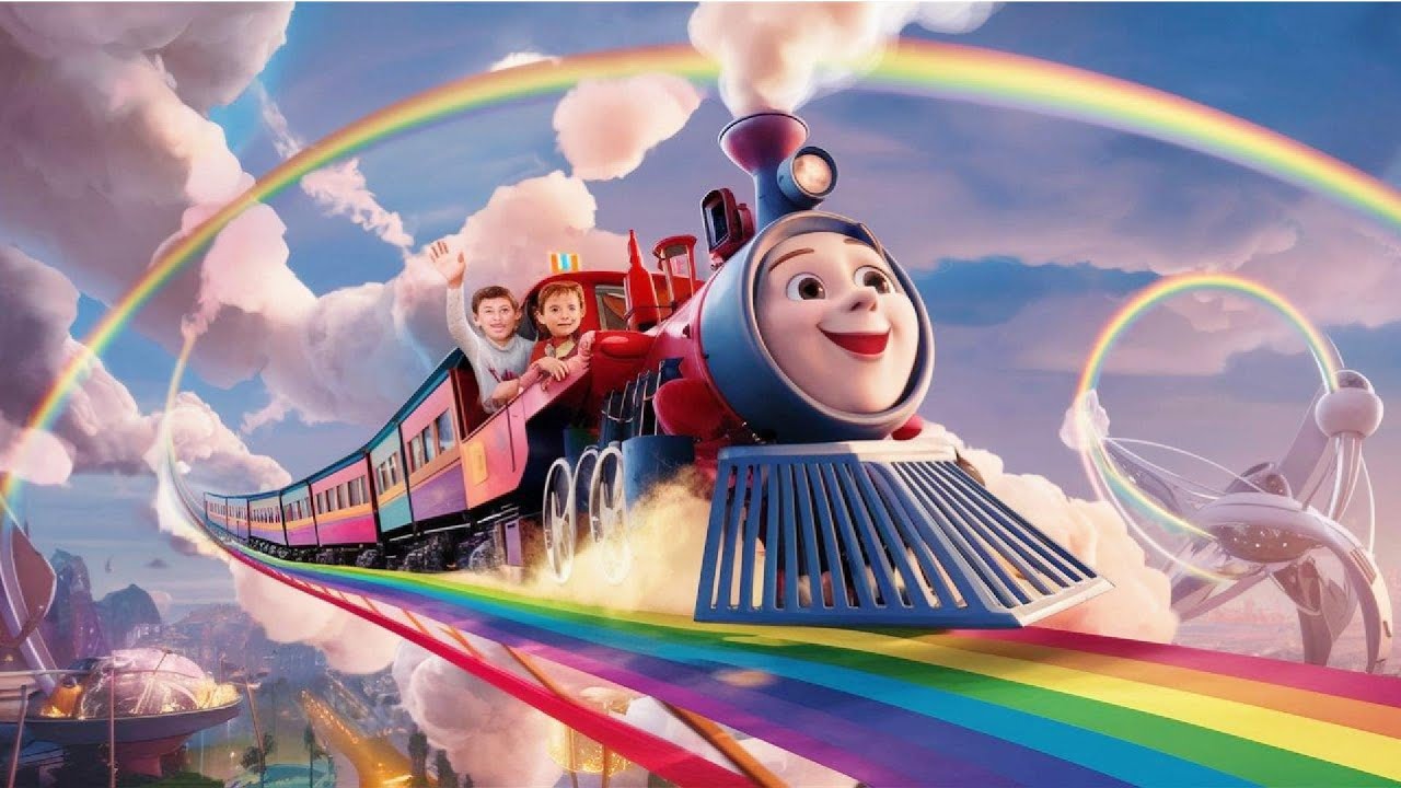 🚂✨The magical Train Ride 🎵 ( New Music 2024 🚀 )