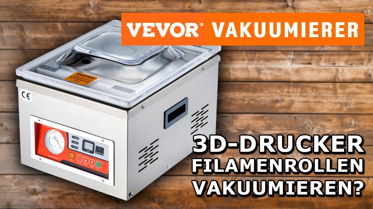 Vevor Vakuumierer auch für 3D-Drucker Filamentrollen geeignet?