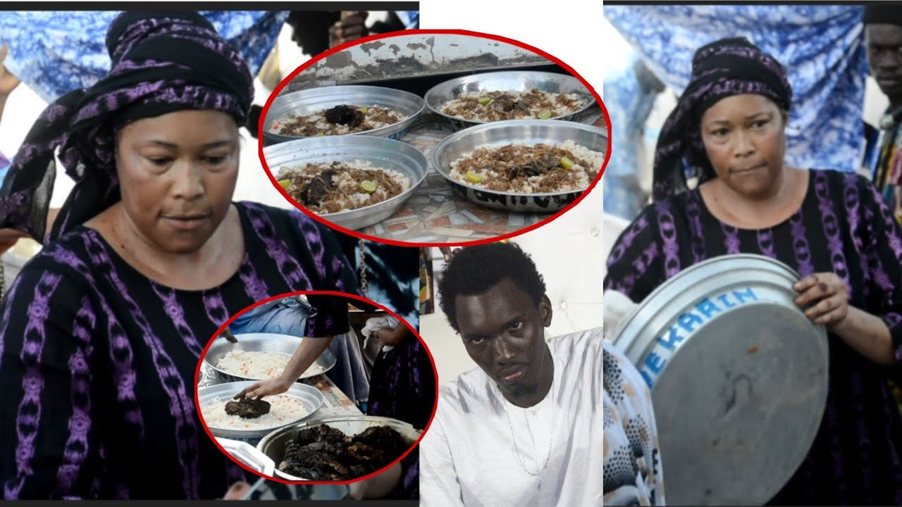 Magal 2022 chez pince mbacké fils  de Serigne Abdou Karim mbacké, berdé avec sa mère...