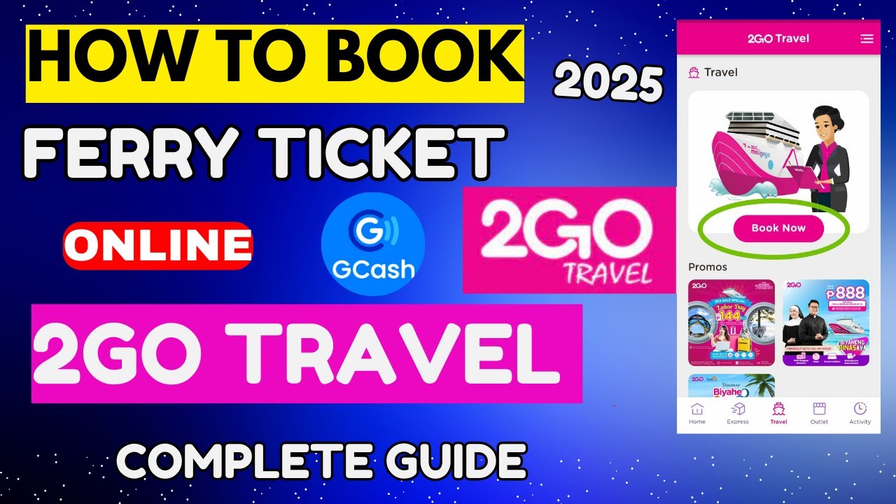 2GO TRAVEL | HOW TO BOOK FERRY TICKET IN 2GO TRAVEL ONLINE