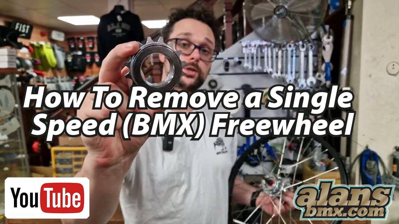 How To Remove a Single Speed (BMX) Freewheel