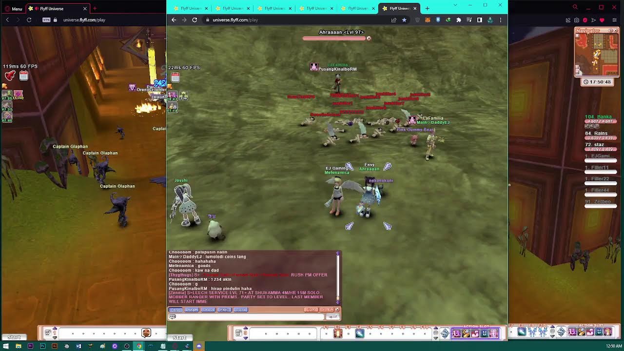 FLYFF UNIVERSE - ROAD TO 105 | BLADE 1V1 | PURE STR | TOTEMIA