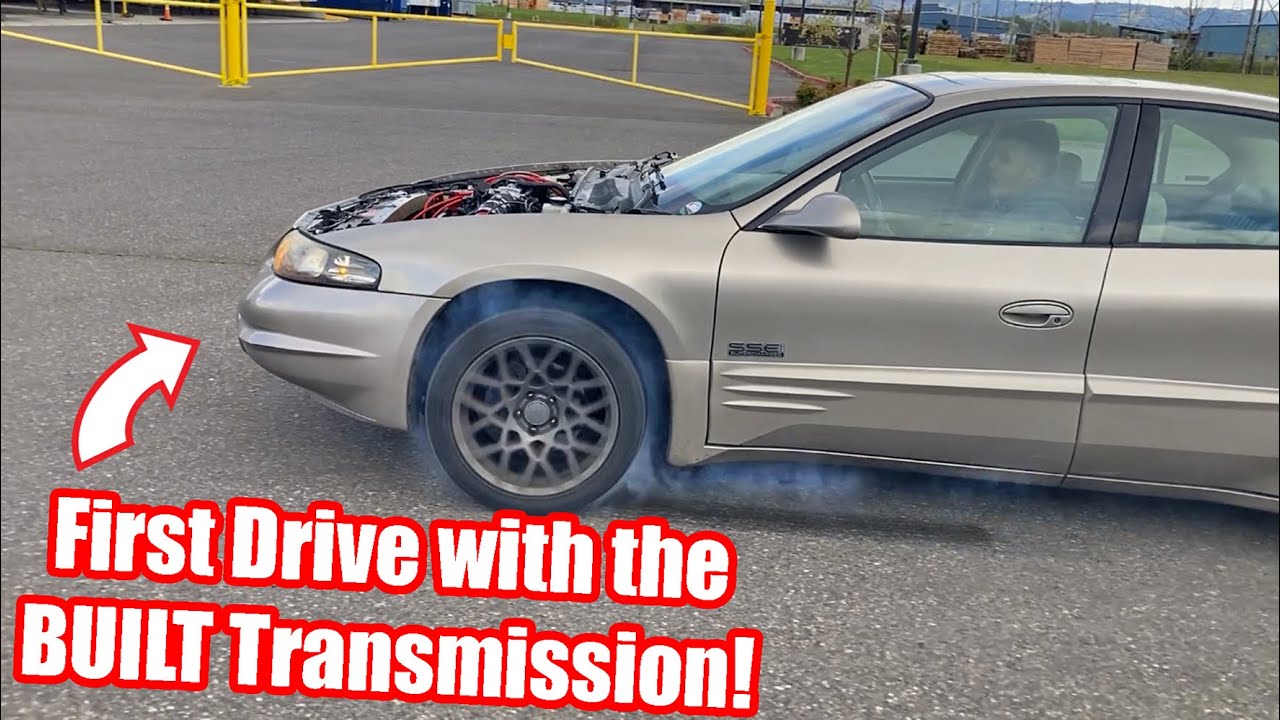 First Drive with the BUILT Transmission in the Supercharged Bonneville SSEi! (FWD Burnouts & Launch)