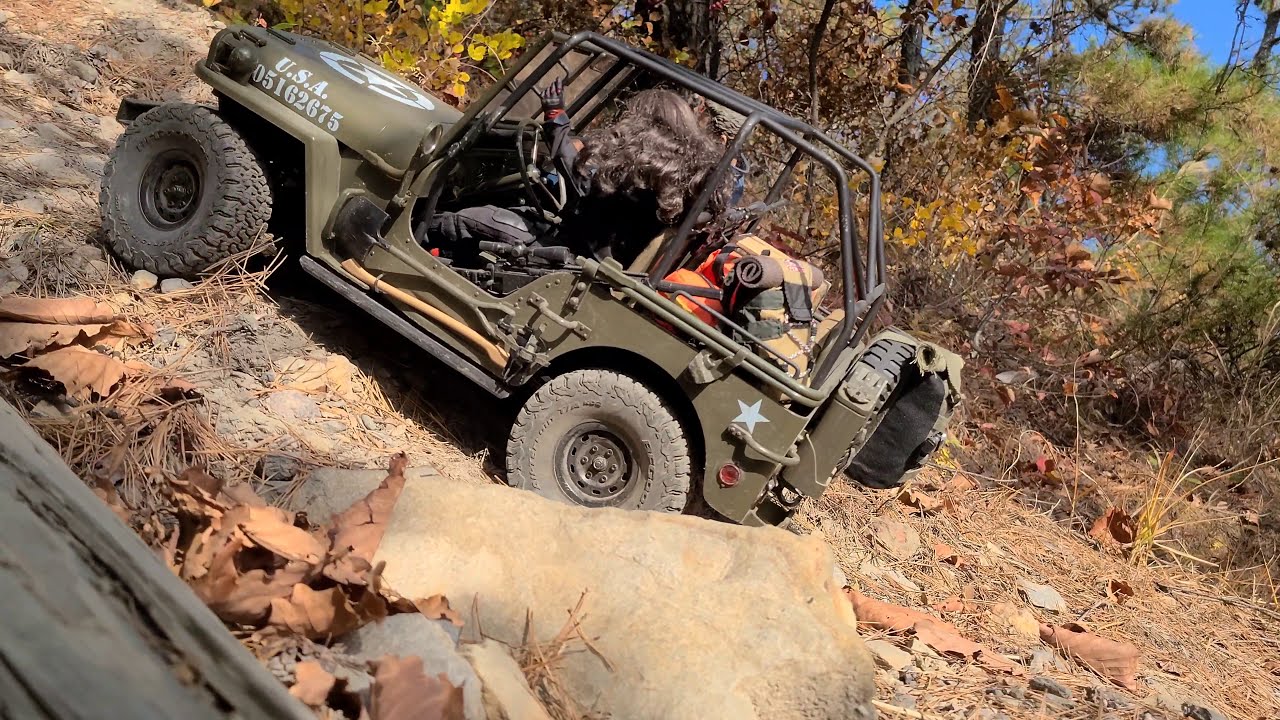 Rc카 Roc hobby 1941 1/6 Willys | 록 하비 윌리스 산행