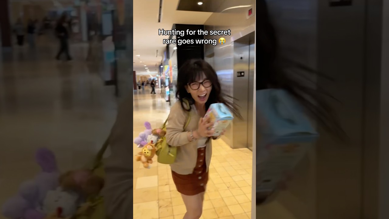 She REGRETS this blind box opening 😭 #blindbox #blindboxopening #miniso