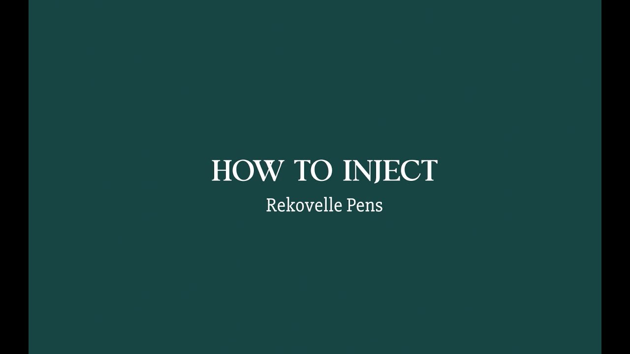 How to use Rekovelle pen fertility medication for IVF or egg freezing.