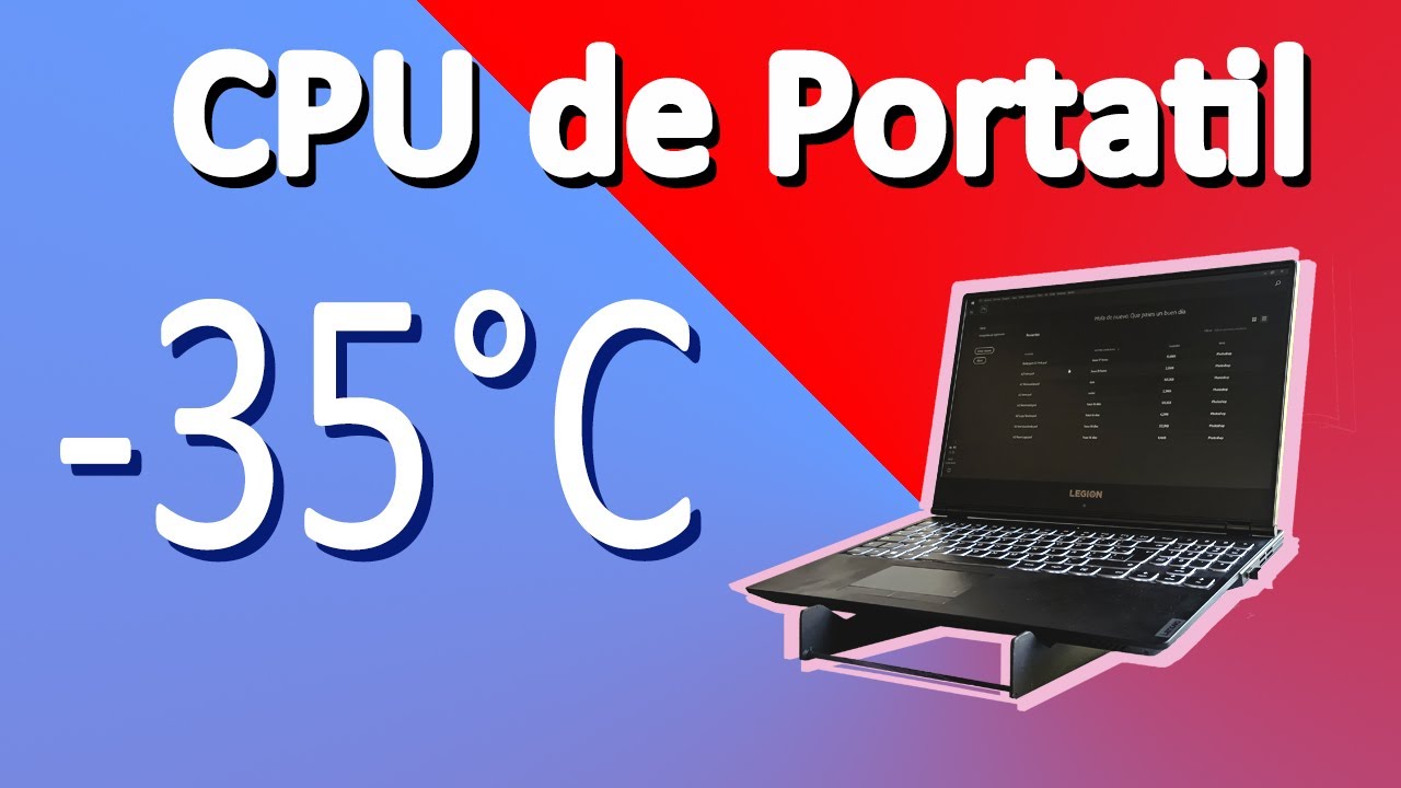 C&oacute;mo enfriar el CPU de tu LAPTOP | Bajar temperatura de PC