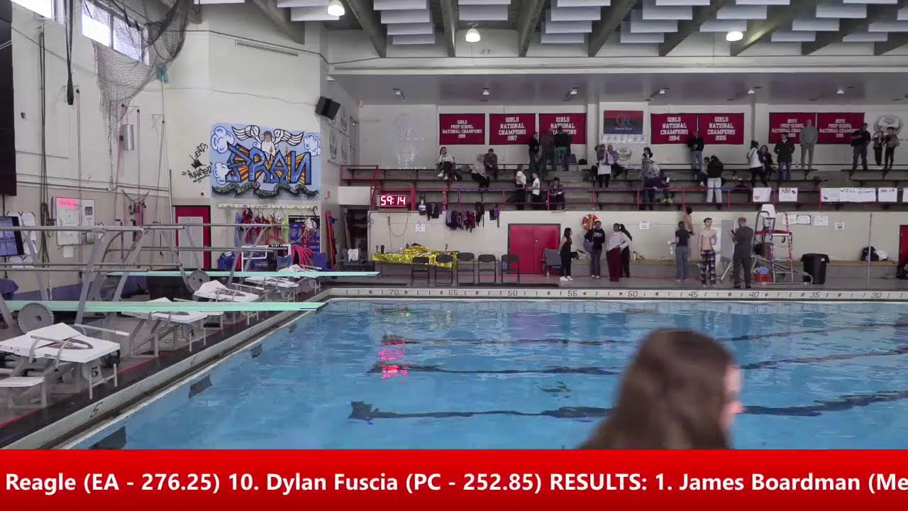 2026 Easterns Boys Diving Championships