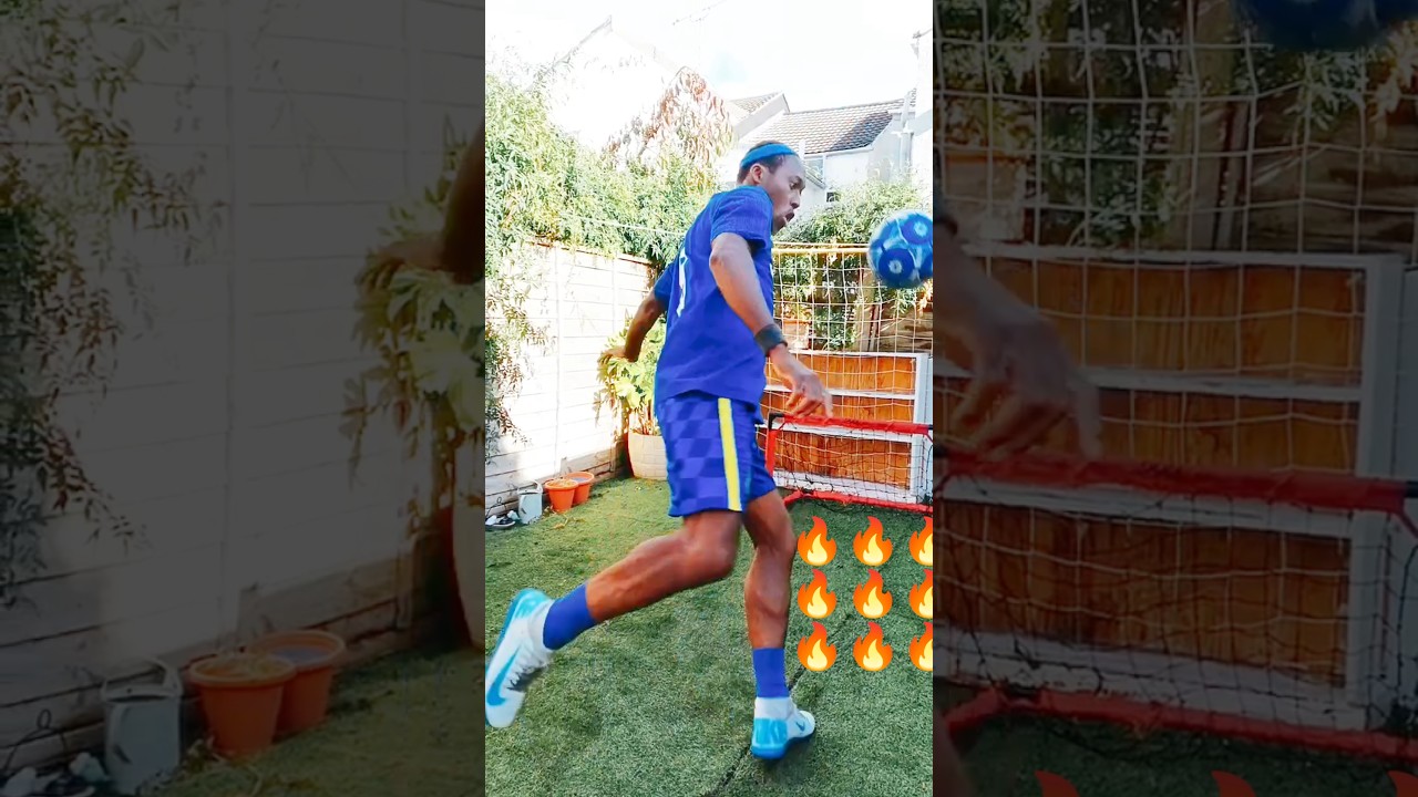 Freestyle football Skills 🔥🏆⚽ #football #soccer #freestyle #rainbowflick #footballskills #shortsfeed