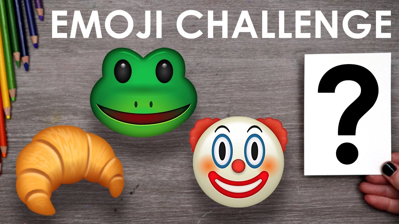 I Took Three RANDOM Emoji... AND MADE ART