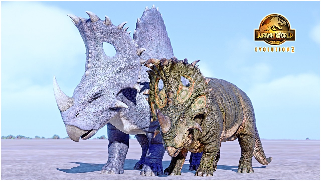 Rebel & Angel Spinoceratops All Perfect Animations & Interactions 🦖 Jurassic World Evolution 2