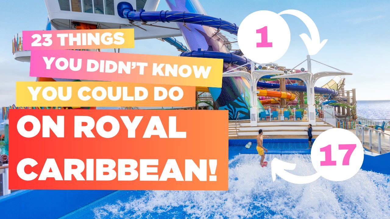 23 things you didn&rsquo;t know you could do on Royal Caribbean