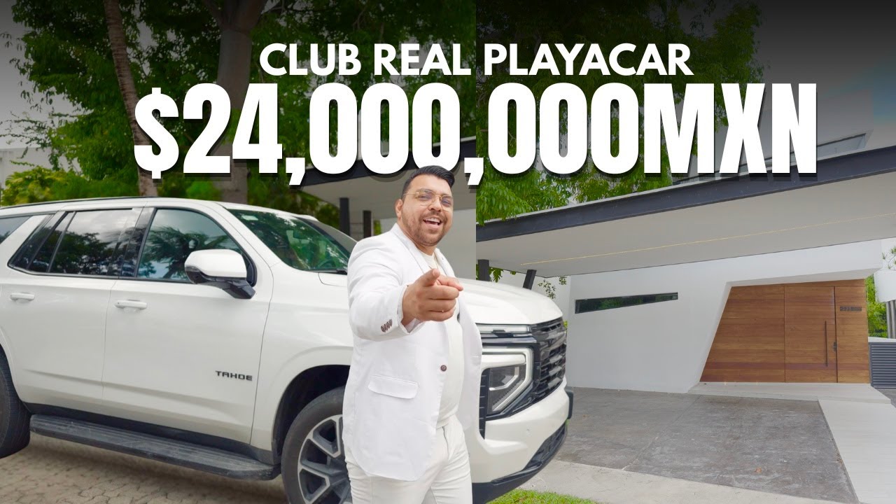 Casa De LUJO en Playa del Carmen! | Club Real Playacar (4k)