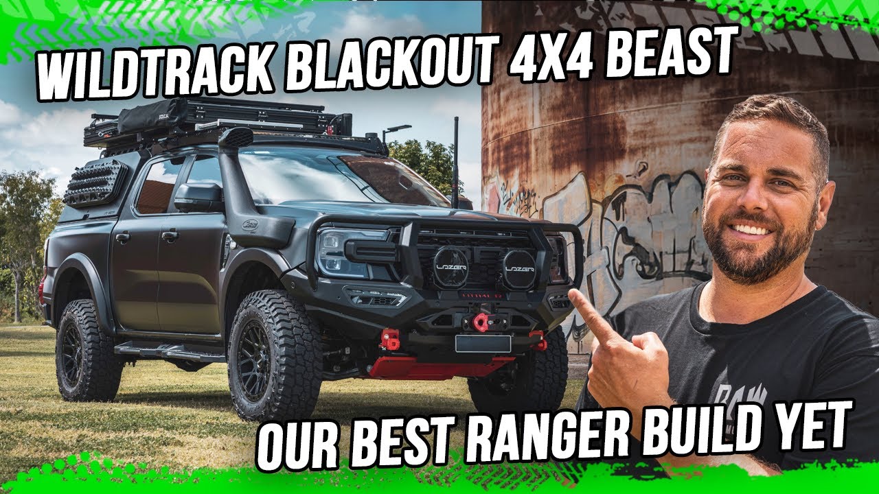 Blacked Out Ford Ranger Wildtrak Build – 4x4 Beast, полное прохождение