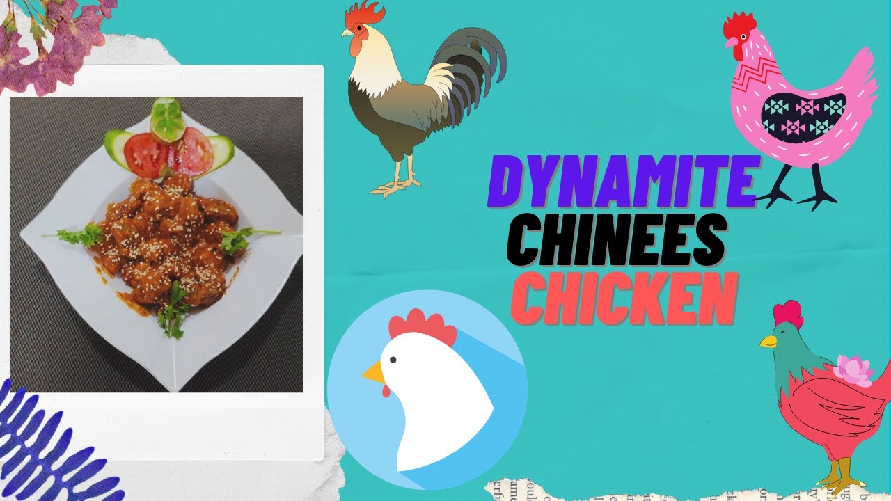 dynamite chinese chicken(perfect starter)
