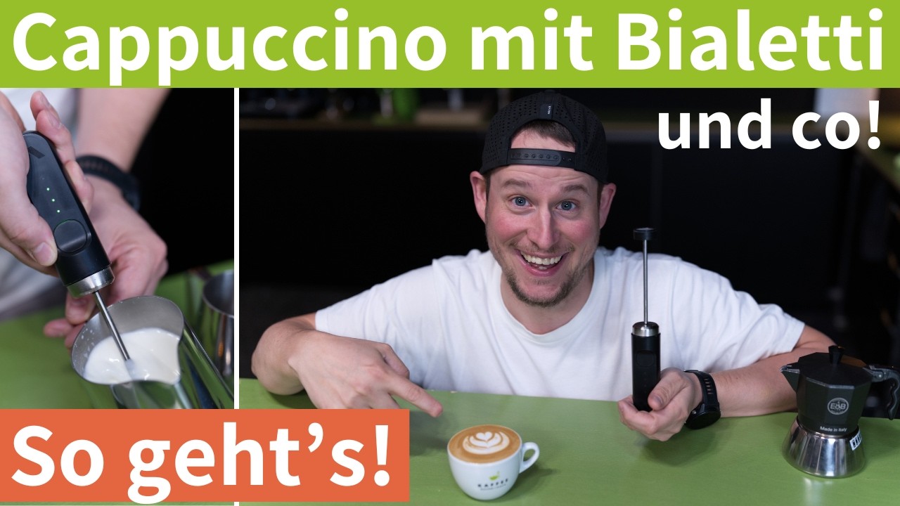 NanoFoamer: Latte Art für alle, die keine Dampflanze haben!