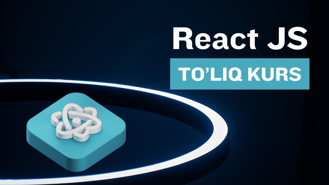 React JS to'liq amaliy kurs