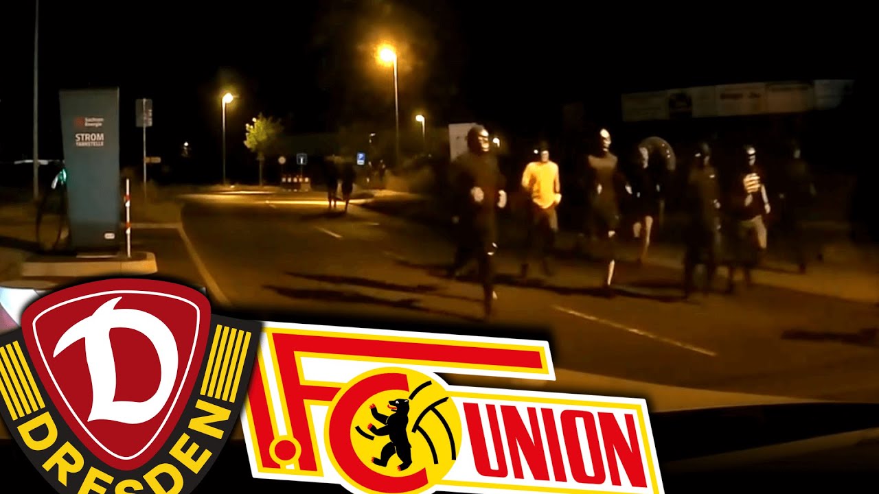 Als Dresden-Hools Union-Familien an der Raststätte auflauerten…