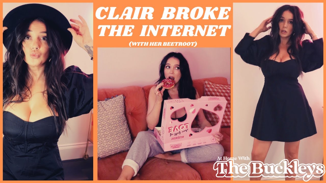 CLAIR BROKE THE INTERNET (with her beetroot)