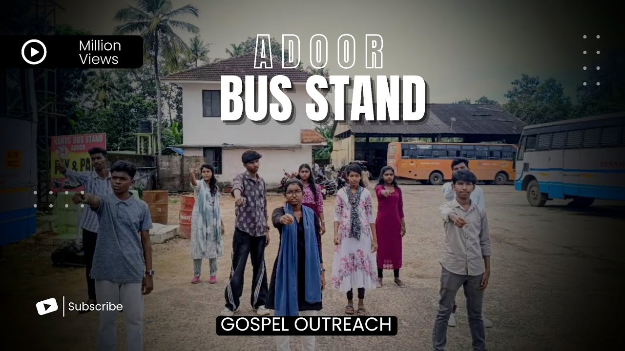 Amen! - Gospel Outreach in Adoor Transport Bus stand | Kerala Public Choreography -Efrath Youths