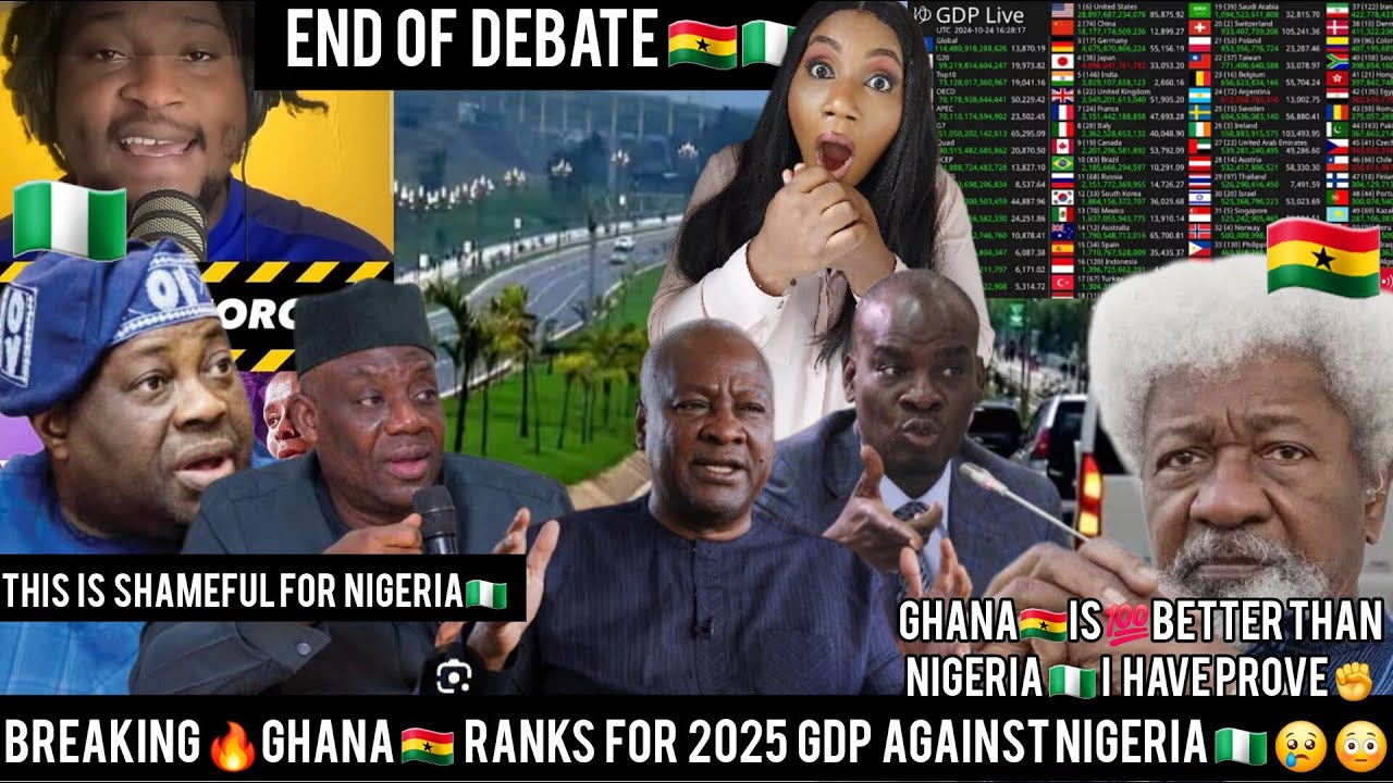 NIGERIANS🇳🇬IN TEARS😢AS ANALYST,SHOWS EVIDENCE✊️HOW GHANA🇬🇭IS BETTER THAN NIGERIA🇳🇬