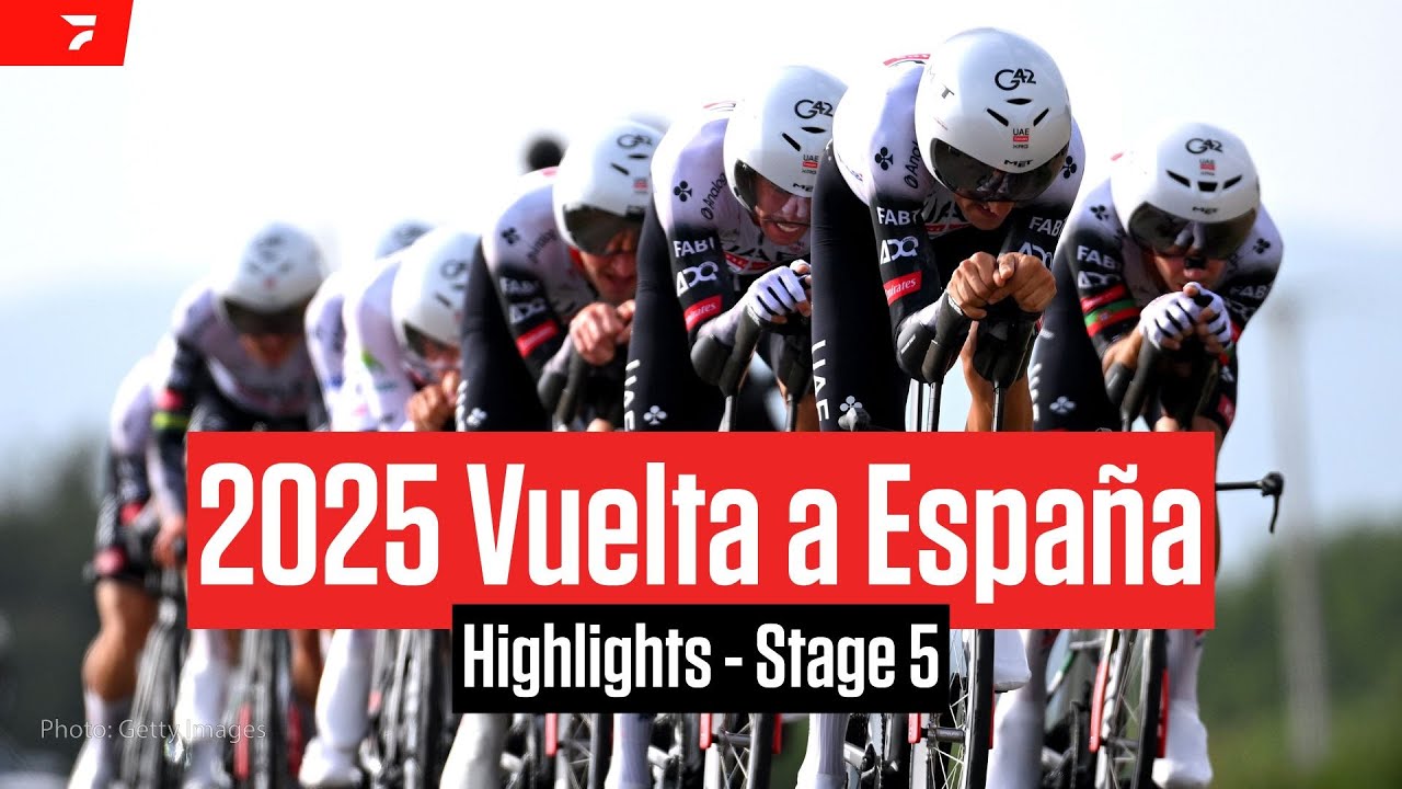 Vuelta a Espa&ntilde;a 2025 Stage 5 Highlights