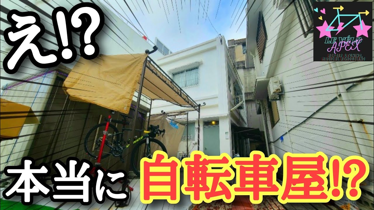 え!?不思議な自転車屋さんに潜入したら予想以上でした[ロードバイク]