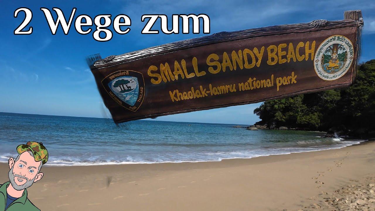 Lamru National Park, Small Sandy Beach - Khao Lak Thailand