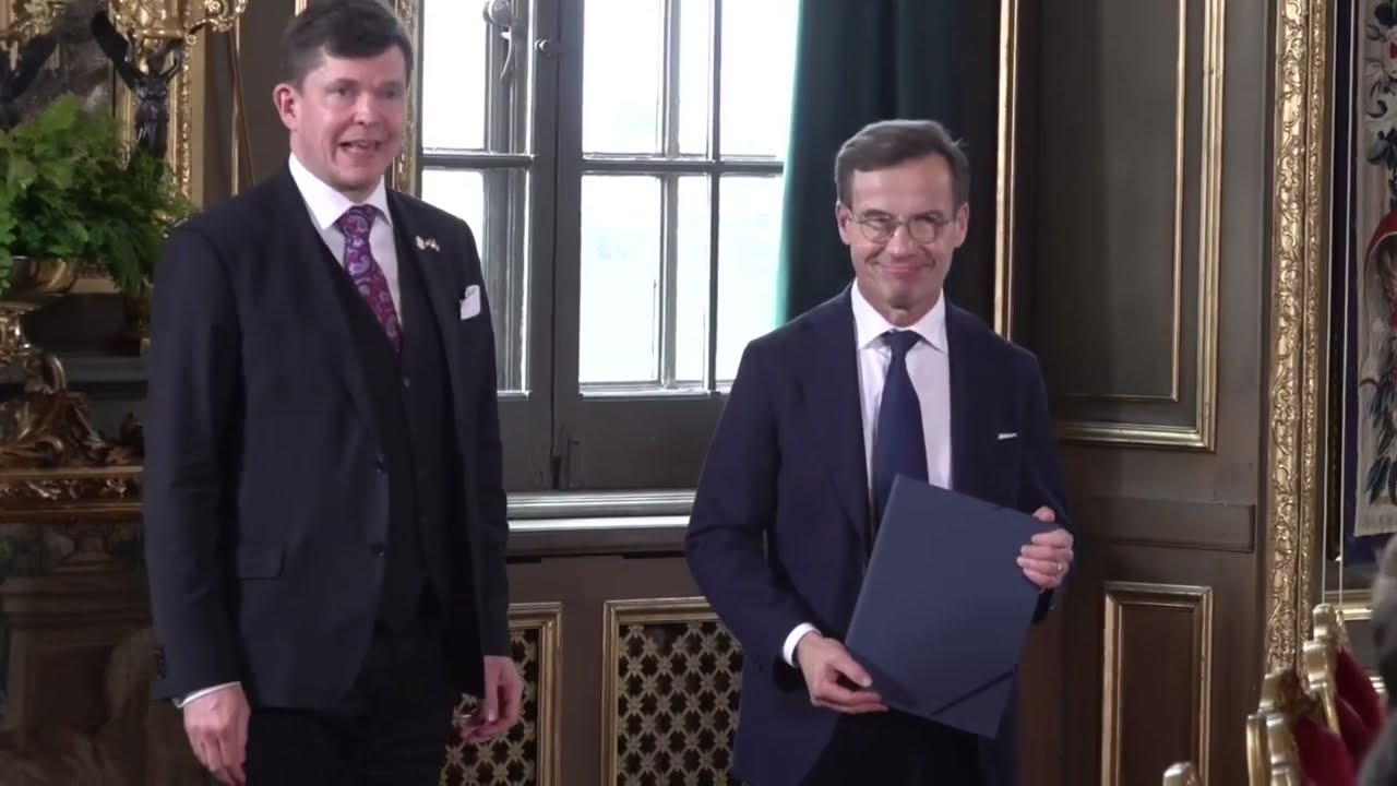 Här tillträder Ulf Kristersson som statsminister