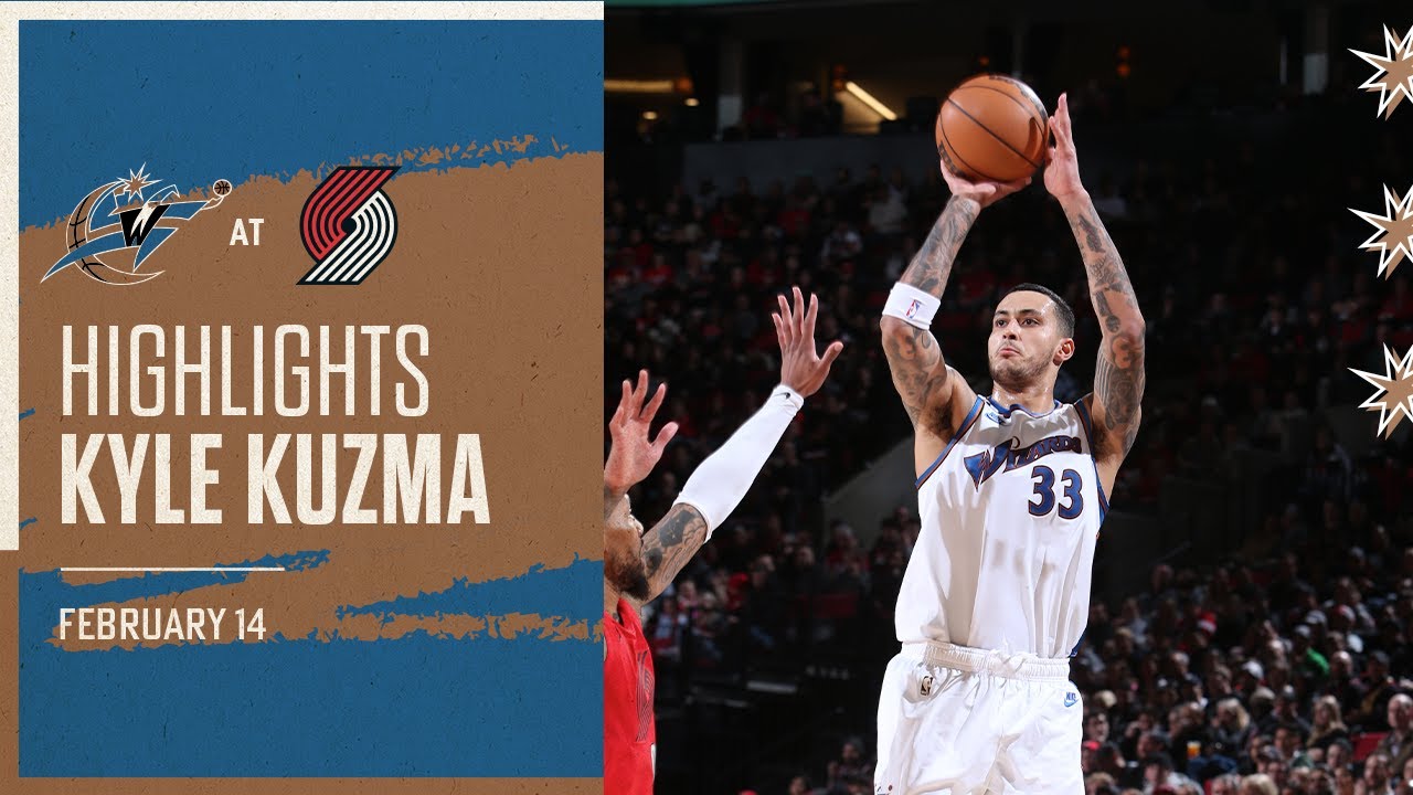 Highlights: Kyle Kuzma drops 33 points in victory at Portland Trail Blazers - 2/14/23