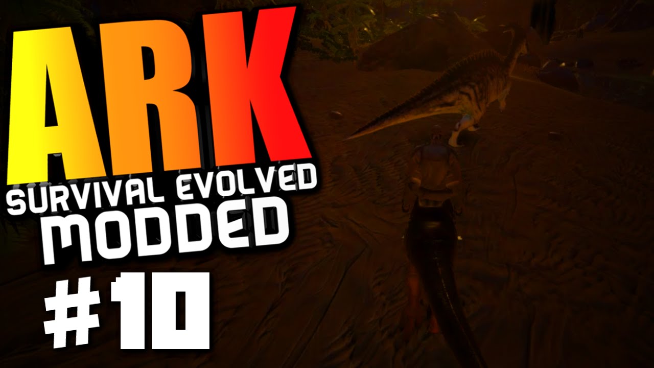 ARK Survival Evolved - LVL 170 RAPTOR TAMING, STORAGE, FORGE! Modded Survival #10 (ARK Gameplay)