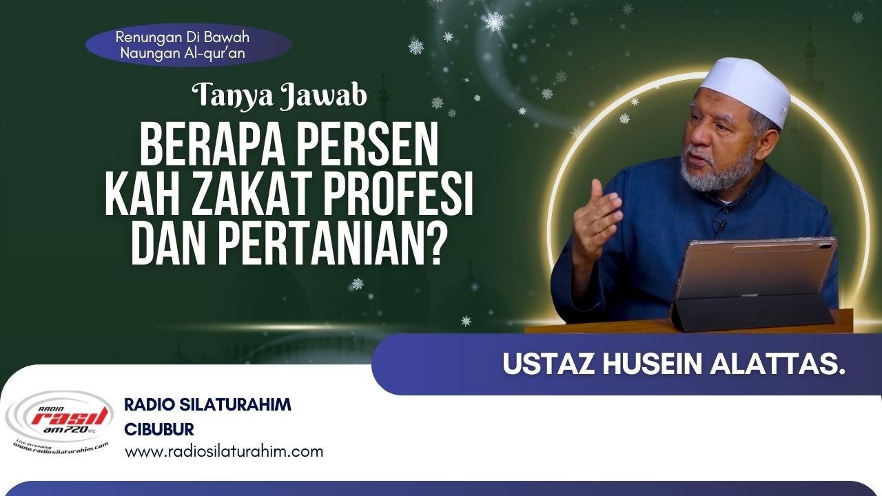Berapa Persen kah Zakat Profesi dan Pertanian? ||  Ustaz Husein Alattas