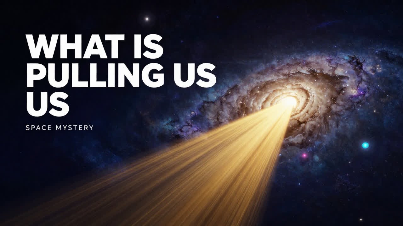 The Great Attractor and the Unseen Mass Pulling Our Galaxy