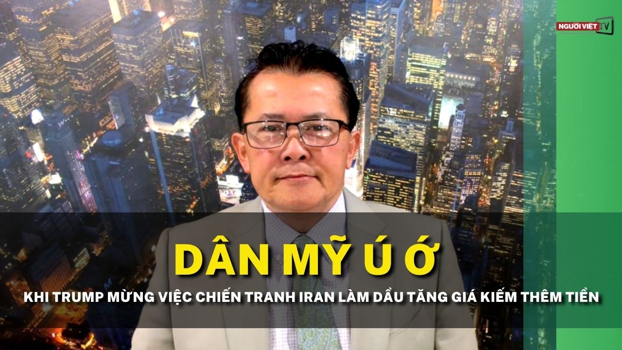 Dân Mỹ ú ớ khi Trump mừng việc chiến tranh Iran làm dầu tăng giá kiếm thêm tiền