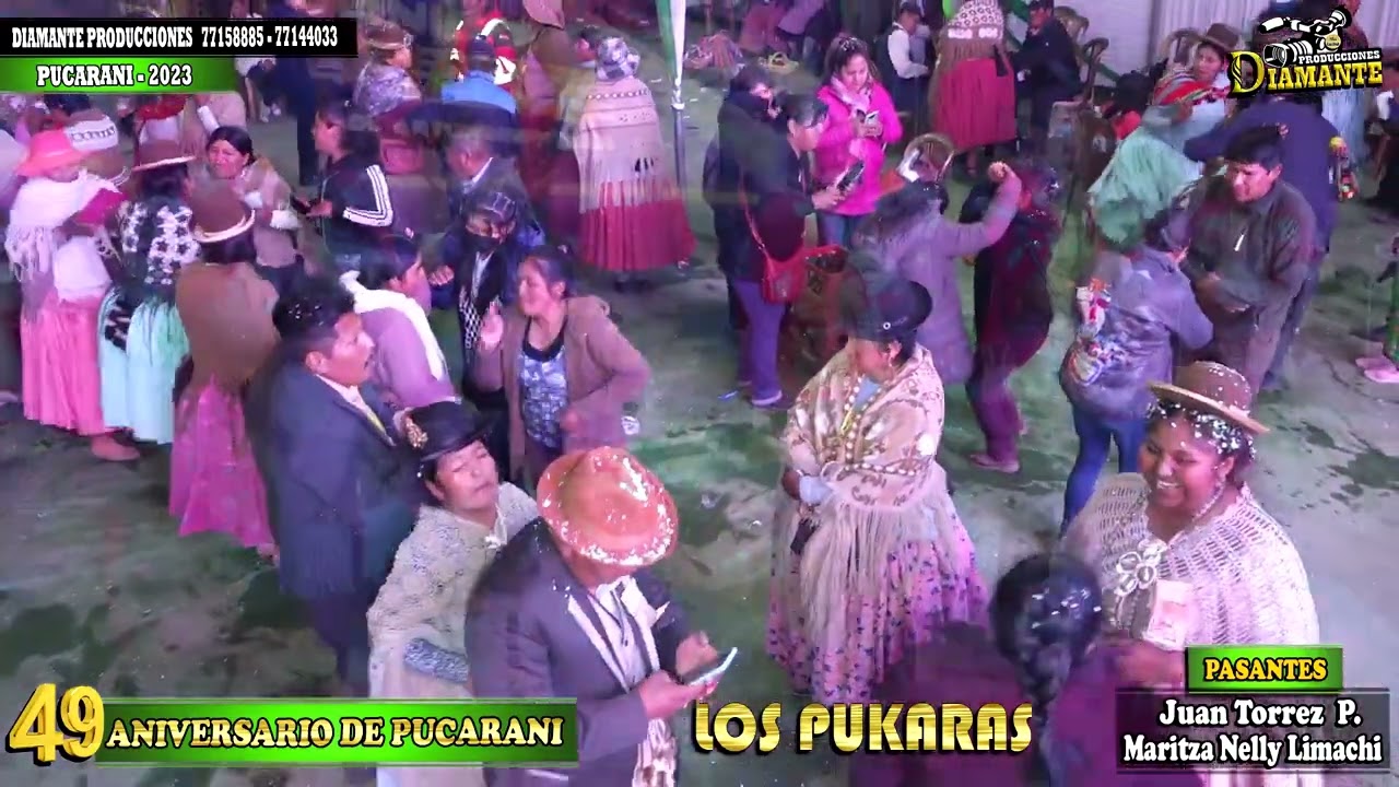 LOS PUKARAS EN VIVO 2023 - CARACOLLO - PUCARANI