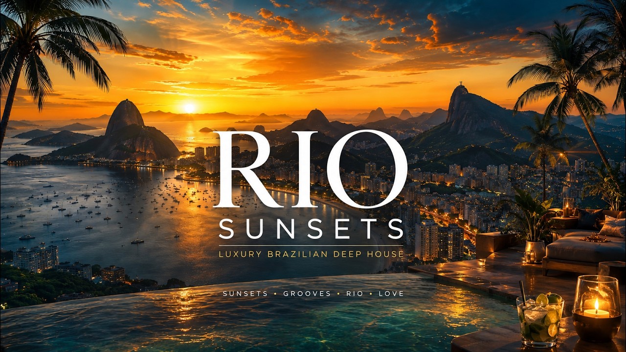 SUNSETPOOL &mdash; RIO SUNSETS 🌅Luxury Brazilian Deep House &bull; Tropical Sunset Lounge