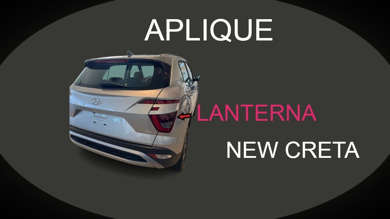 Como remover aplique lanterna New Creta.