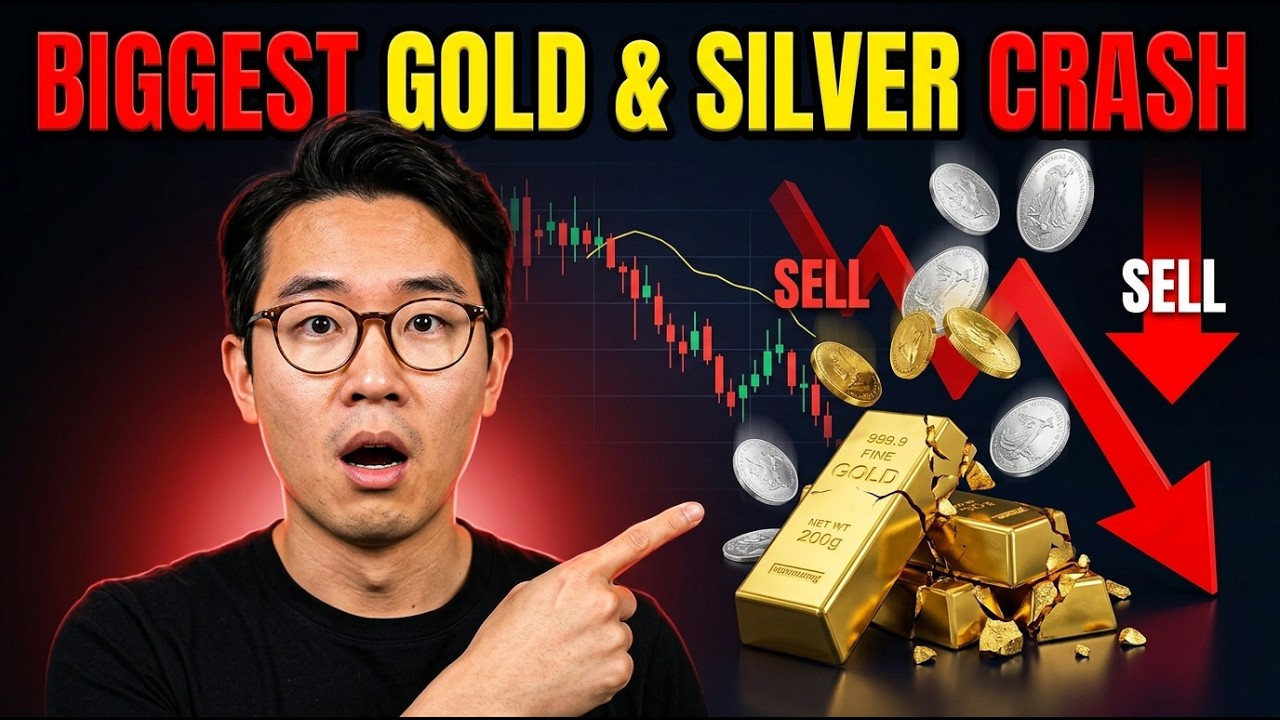 IT'S OVER: The Biggest Gold and Silver Crash Has Begun – Liquidity Crisis Warning!