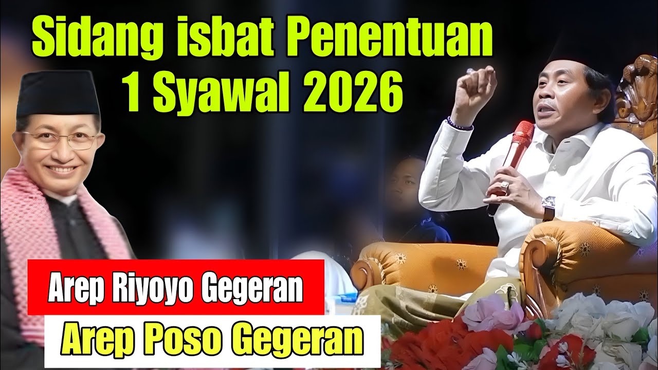 KH ANWAR ZAHID TERBARU PALING LUCU SEPESIAL SIDANG ISBAT PENENTUAN 1 SYAWAL 2026