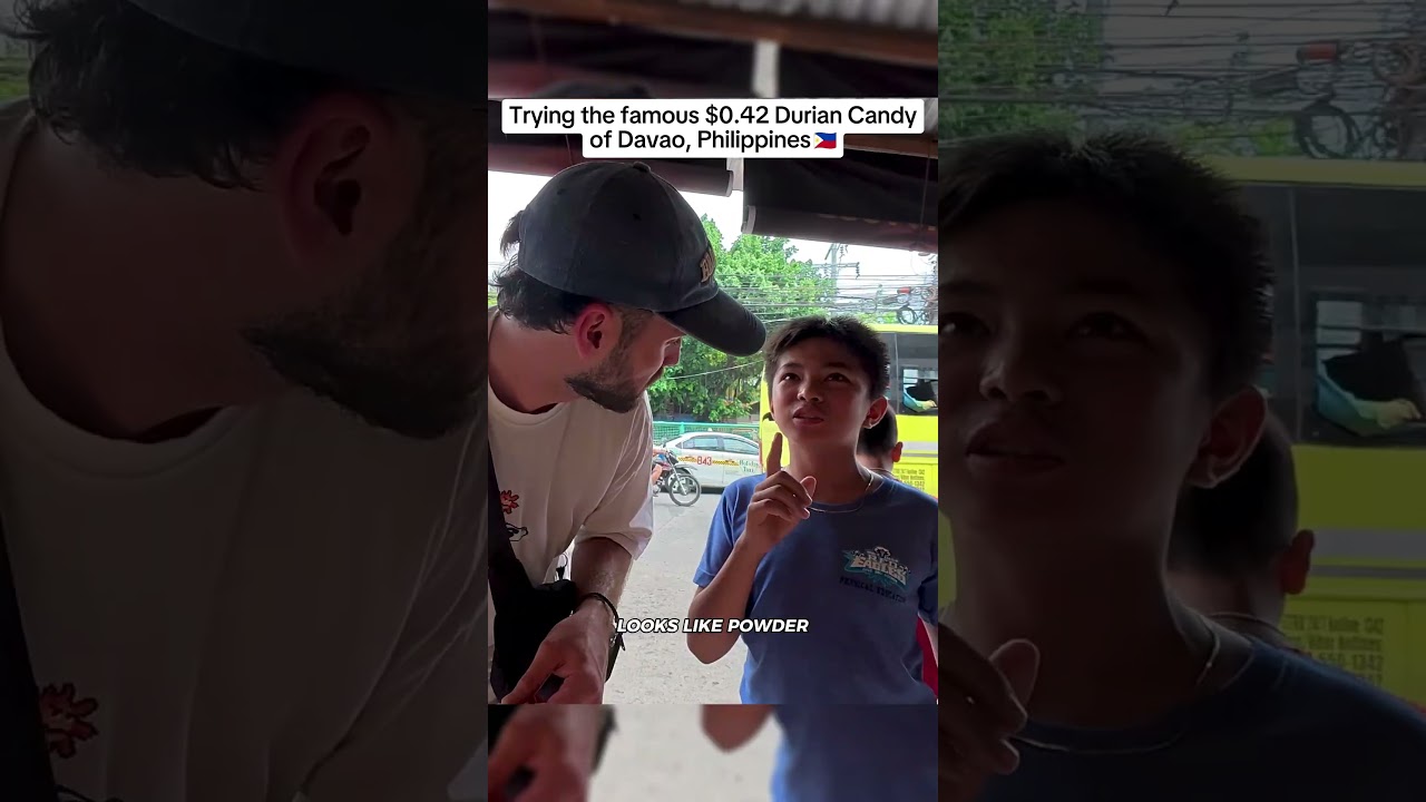 Пробую знаменитую конфету за 0,42 доллара на Филиппинах 🇵🇭