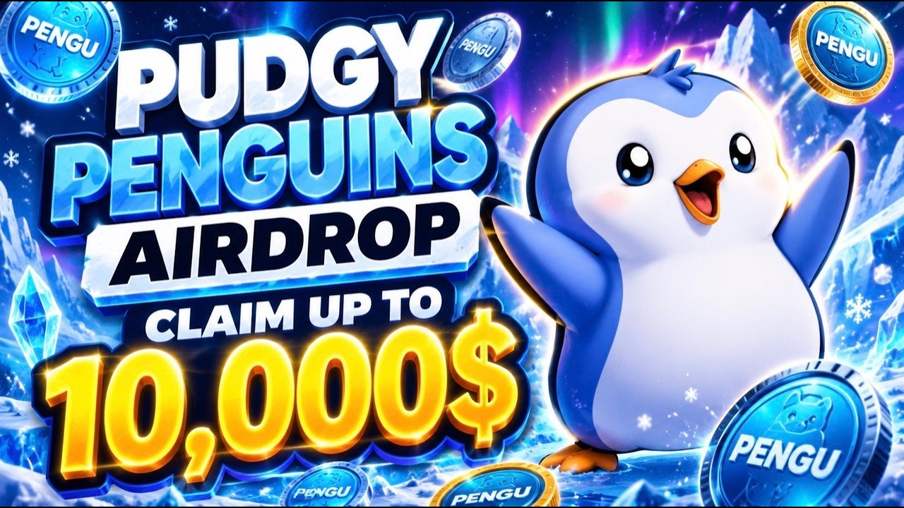 PENGU Airdrop Started | Claim Up To 15,000$ PENGU Tokens Now | Pudgy Penguins